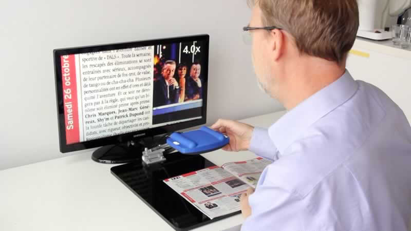 Froggyloupe pentru citirea unui program TV